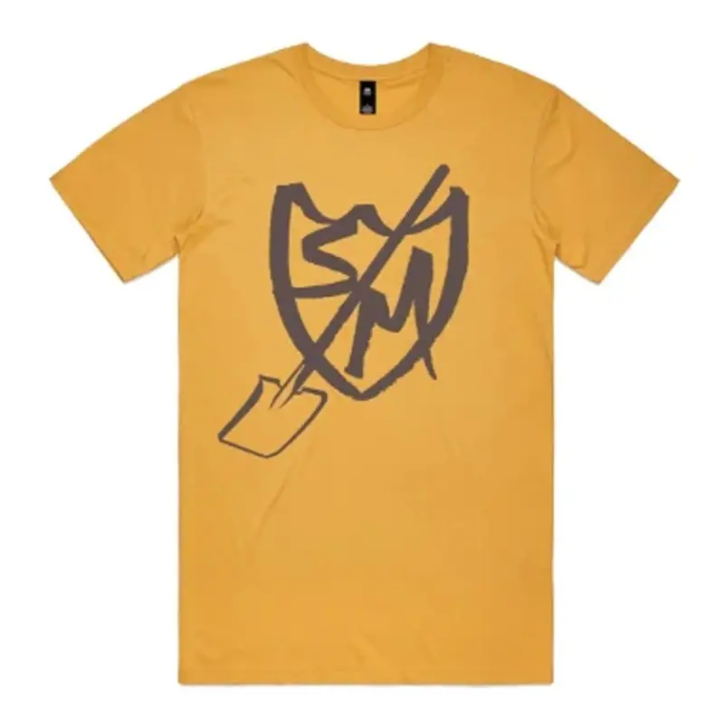 S&M Shovel Shield T-Shirt - Mustard 1
