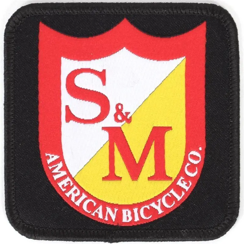 S&M Square Shield Patch 1