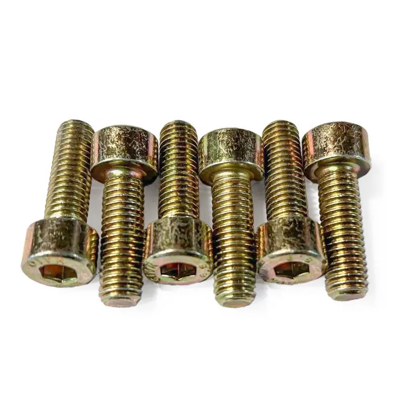 S&M Stem Bolts 6 Pack - Gold 1