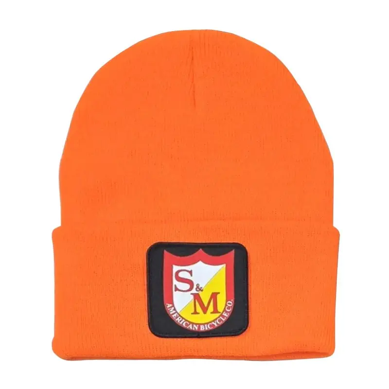 S&M Thinsulate Cuffed Beanie - Orange 1