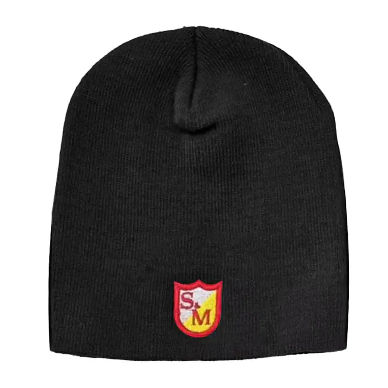 S&M Uncuffed Shield Beanie - Black 1