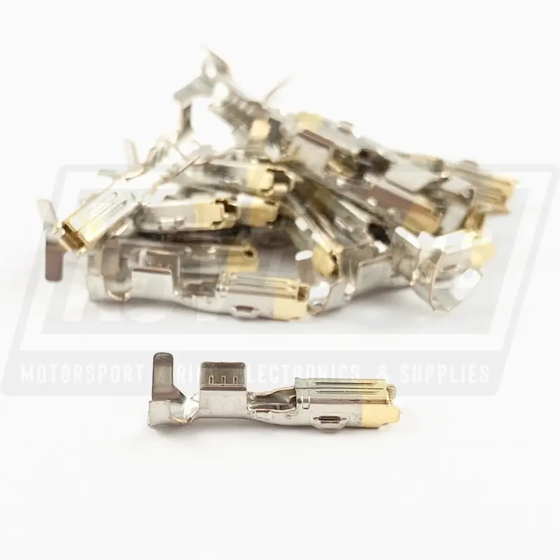 Socket Terminal, Amp (Tyco) 175104-2 Econoseal J-Mark Ii, .070 Series (20-16 Awg, Gold) 1