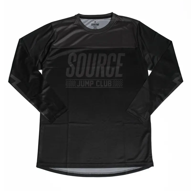 Source Bmx X Jump Club Practice Race Jersey - Black 1