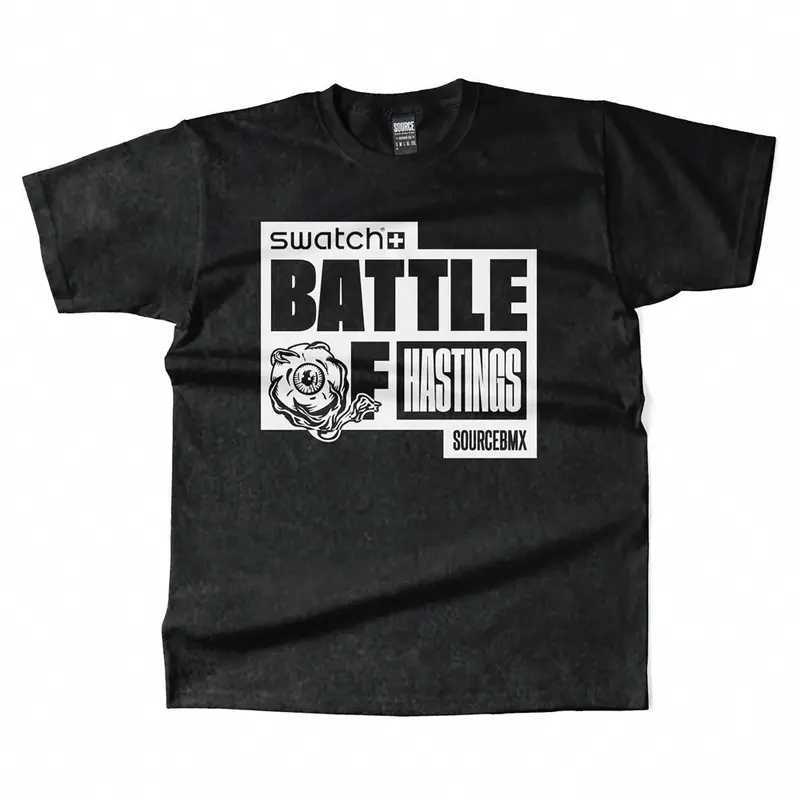 Source Boh 2025 T-Shirt - Stone Washed Black 1