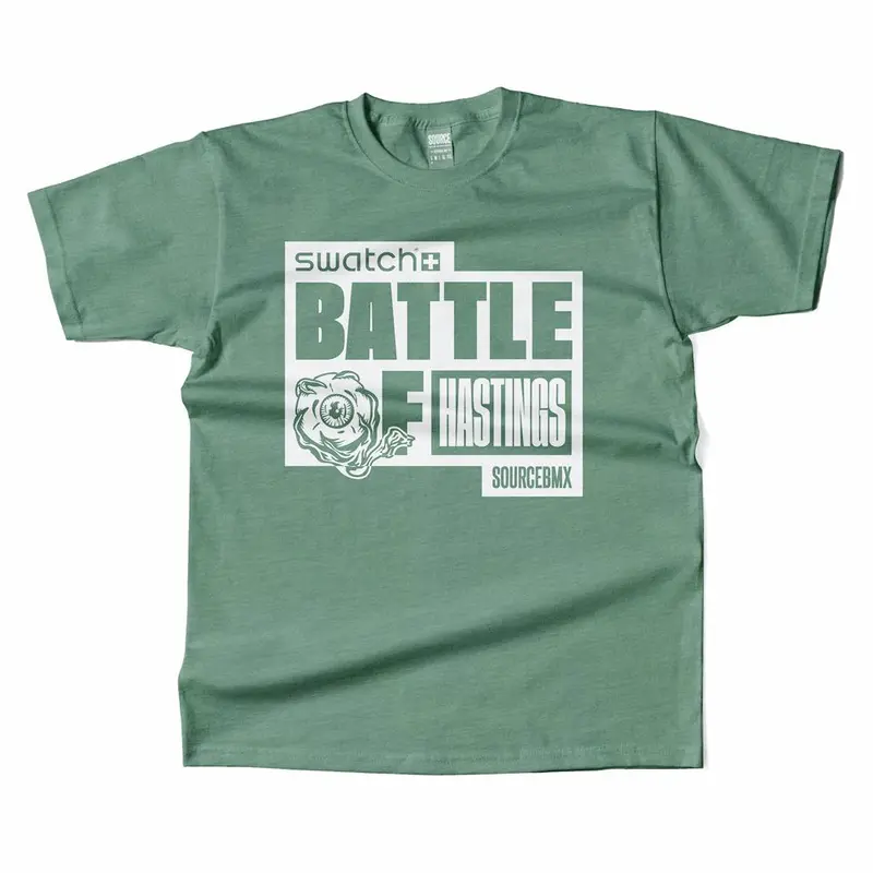 Source Boh 2025 T-Shirt - Stone Washed Sage Green 1