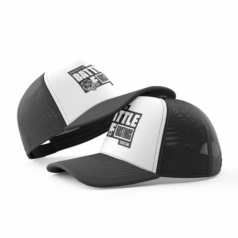 Source Boh 2025 Trucker Hat - Black/White 1