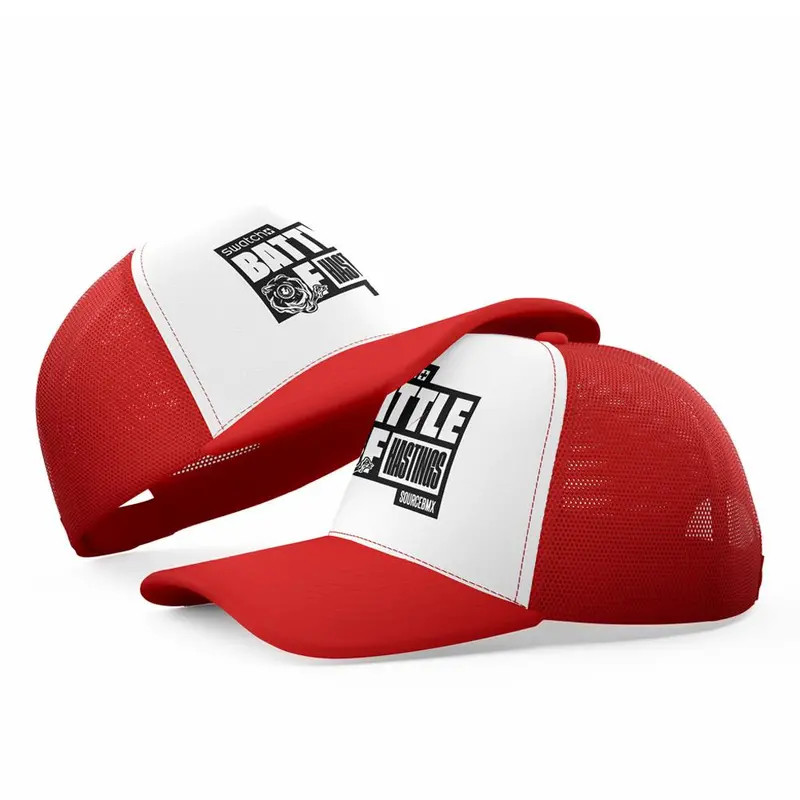 Source Boh 2025 Trucker Hat - Classic Red/White 1