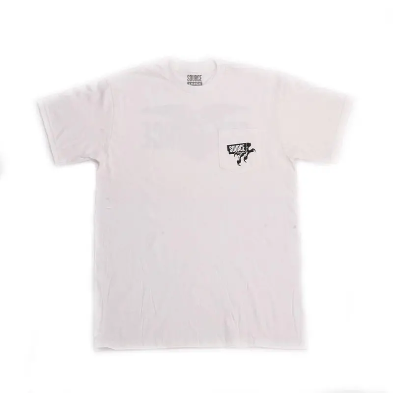 Source Claw Pocket T-Shirt - White 1