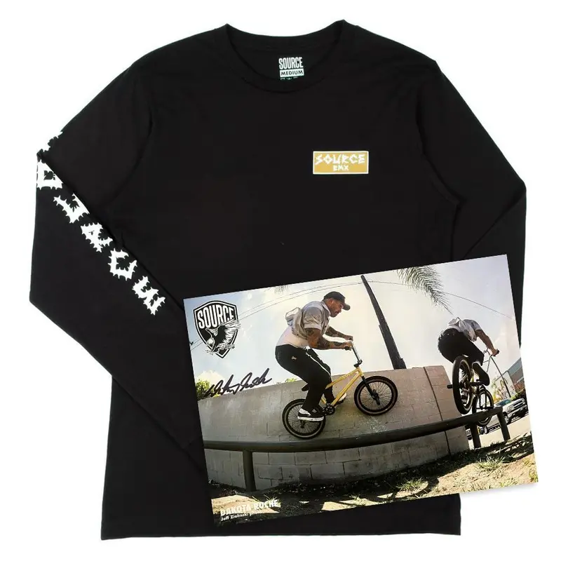 Source Dak Ls Tee & Signed Poster (Reward) 1