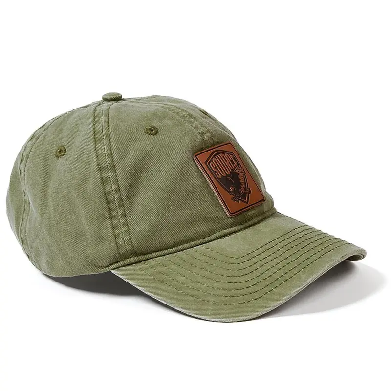 Source Eagle Patch 6-Panel Cap - Army Green 1