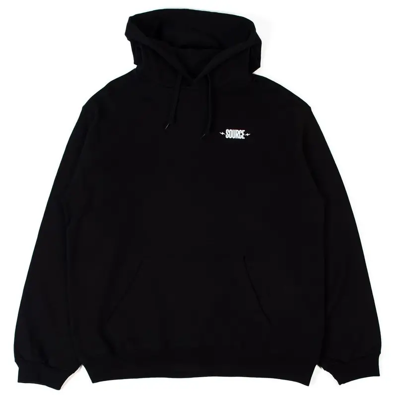 Source Forever Pullover Hoodie - Black 1