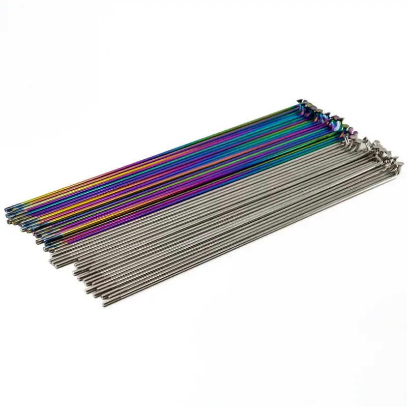 Source Spokes (Pattern Alternating) - Rainbow/Silver 1