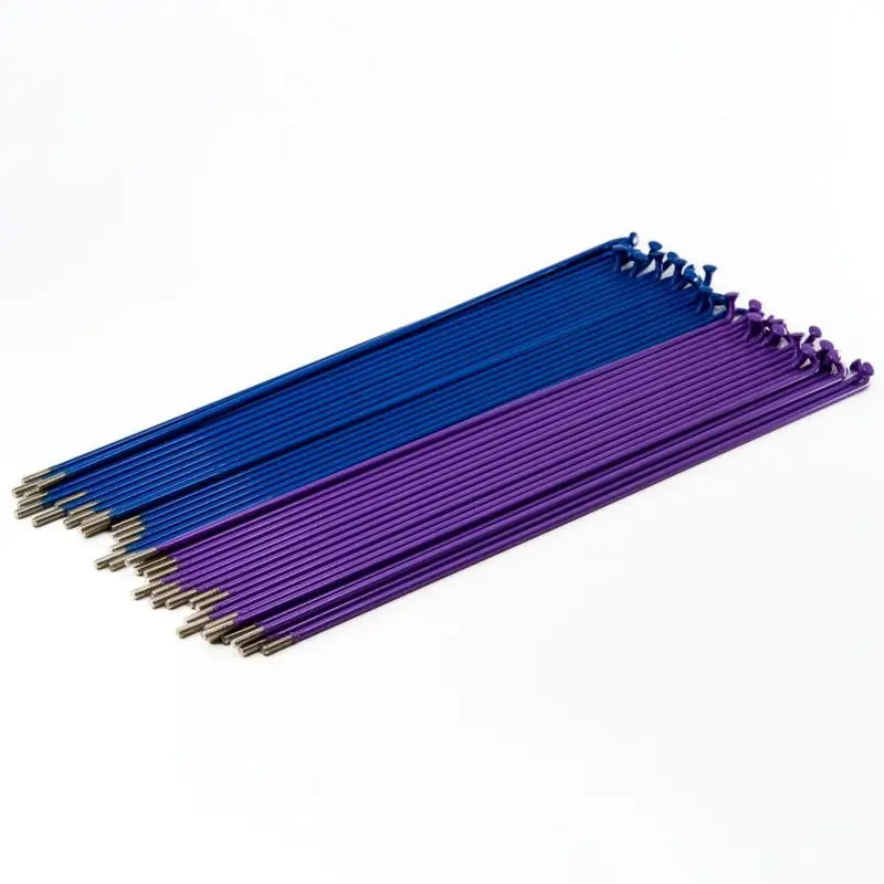 Source Stainless Spokes (40 Pack) - Blue/Purple 1