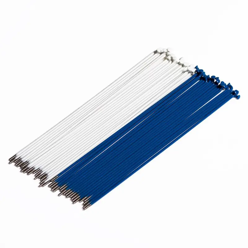Source Stainless Spokes (40 Pack) - White/Blue 1