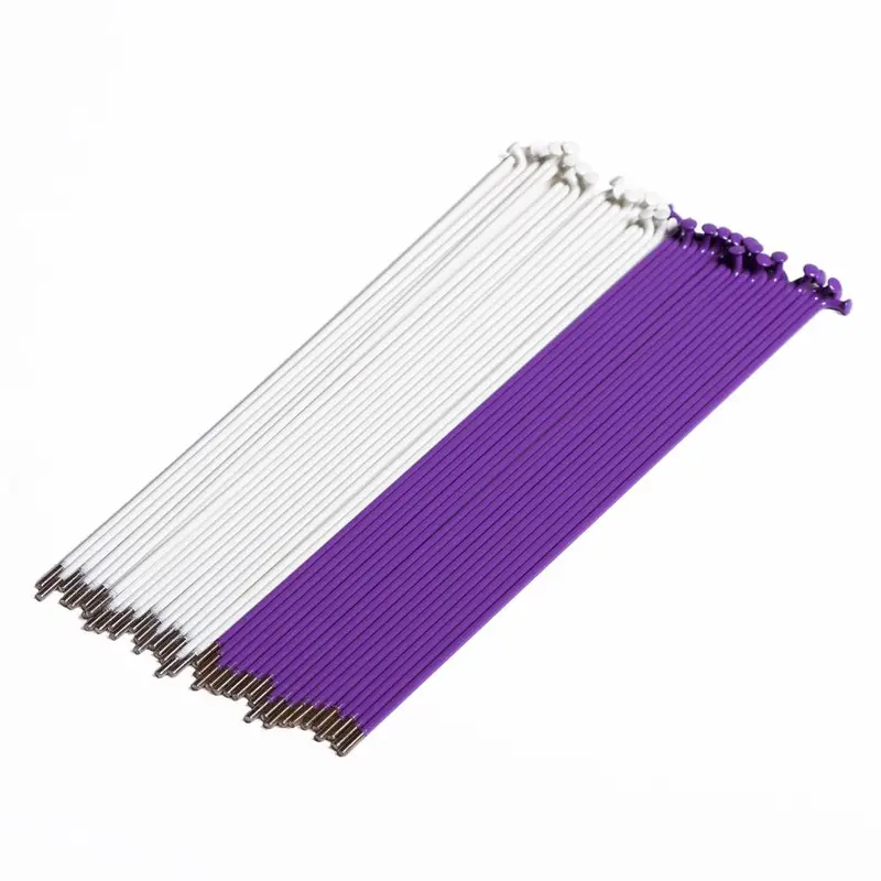 Source Stainless Spokes (40 Pack) - White/Purple 1