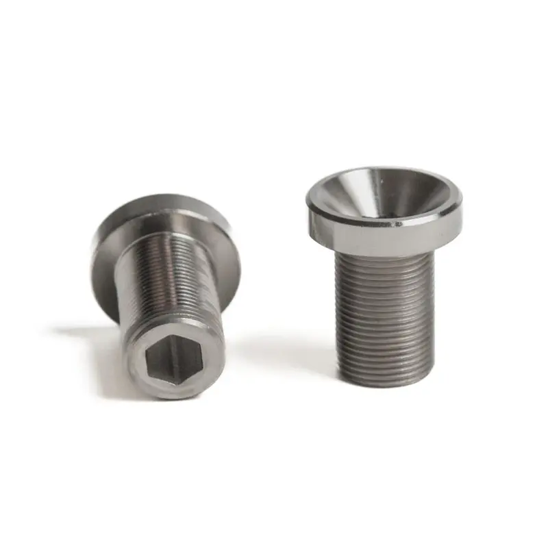 Source Titanium 22Mm Crank Spindle Bolts 1