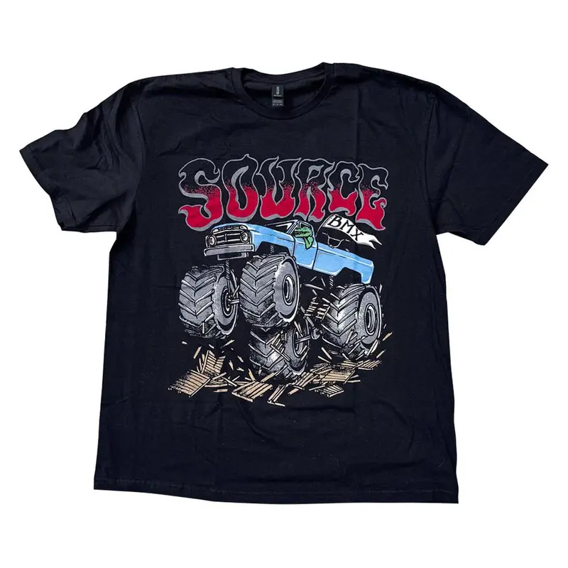 Source Trey Gator T-Shirt - Black 1