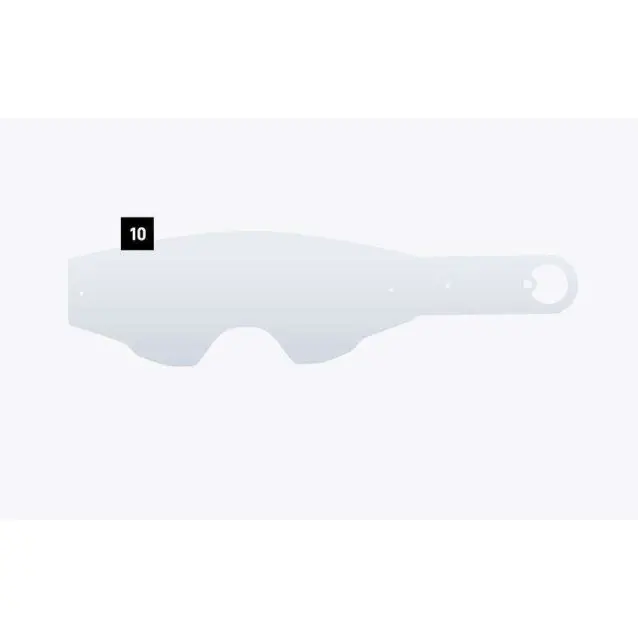 Spy Mx Klutch Clear Tearoff 10Pack 1
