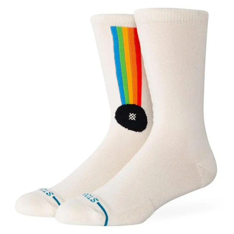 Stance Aperture Crew Socks - White - Large 1