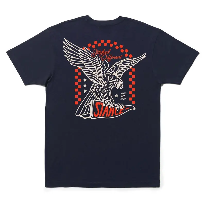 Stance Free Bird T-Shirt - Navy 1