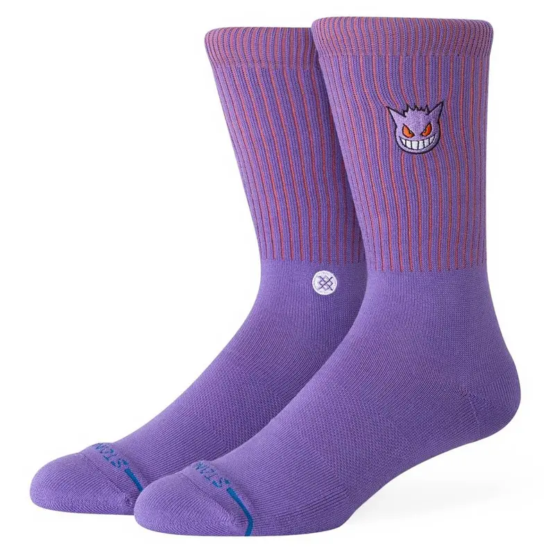 Stance Gengar Crew Socks - Purple - Large 1