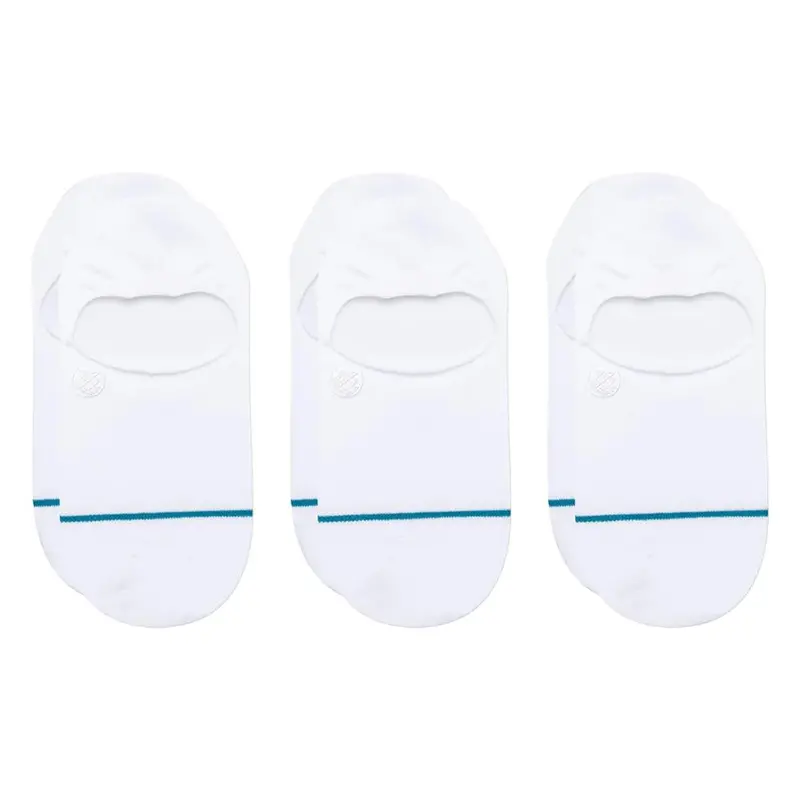 Stance Icon No Show Socks 3-Pack - White - Large 1