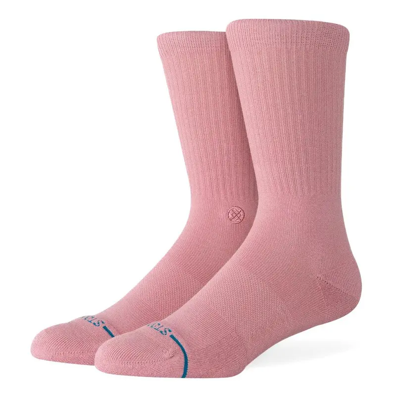 Stance Icon Socks - Dusty Rose - Large 1
