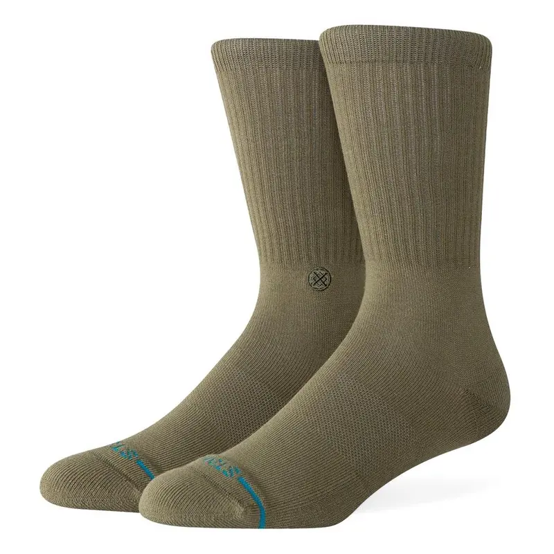 Stance Icon Socks - Green - Large 1