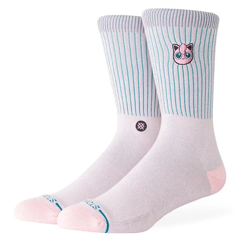 Stance Jigglypuff Crew Socks - Pink - Large 1