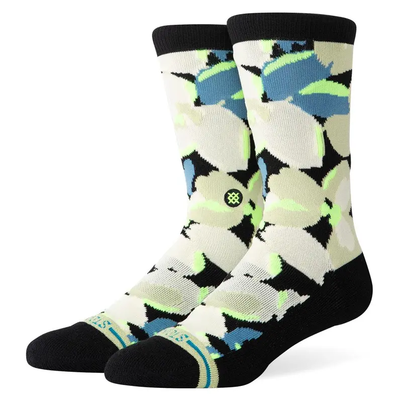 Stance Pedler Crew Socks - Black - Large 1