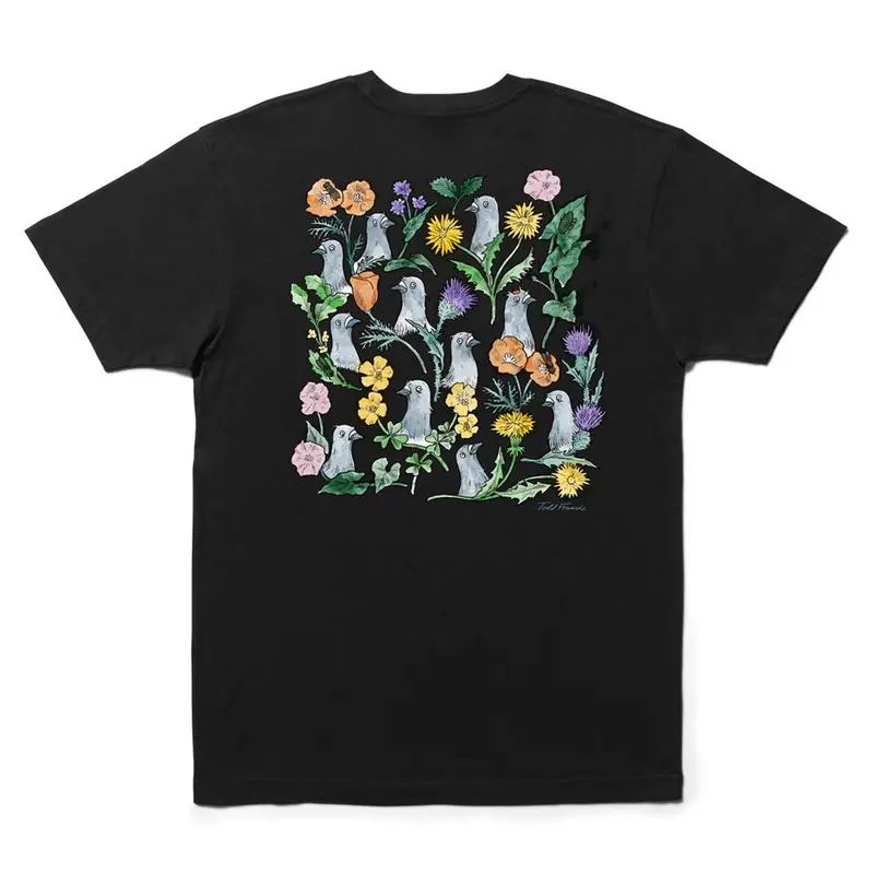 Stance X Todd Francis Pigeon Street T-Shirt - Black 1