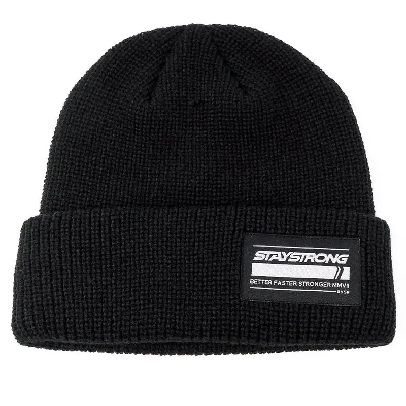 Stay Strong Bfs Patch Beanie - Black 1