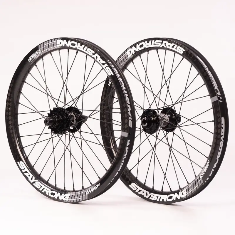 Stay Strong Carbon Race Dvsn V3 20" Disc Race Wheelset - Carbon/ 1.75" 1