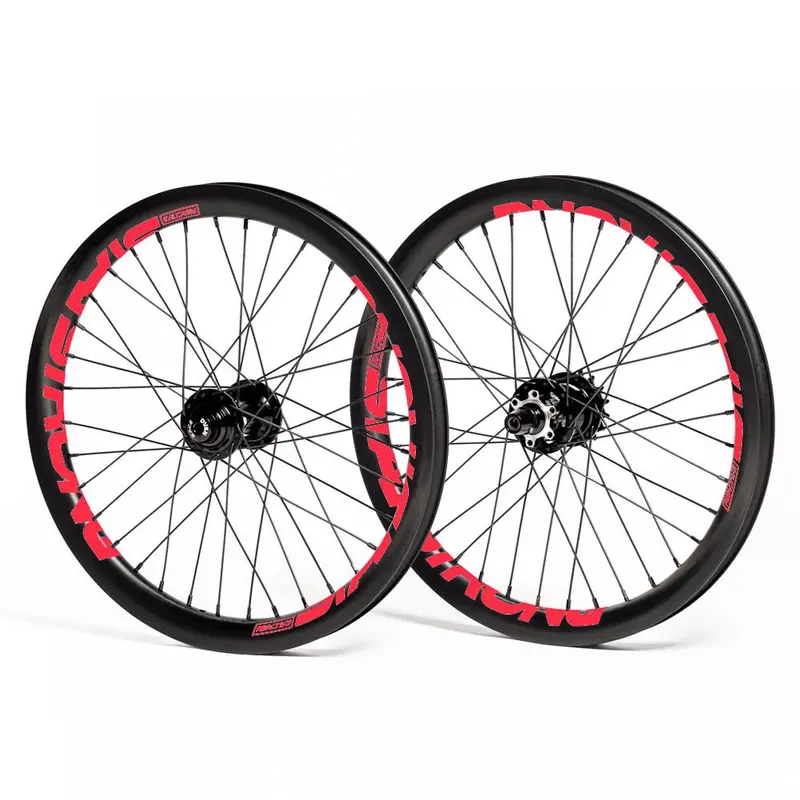 Stay Strong Carbon Reactiv 2 20" Disc Race Wheelset - Carbon/ 1.75" 1