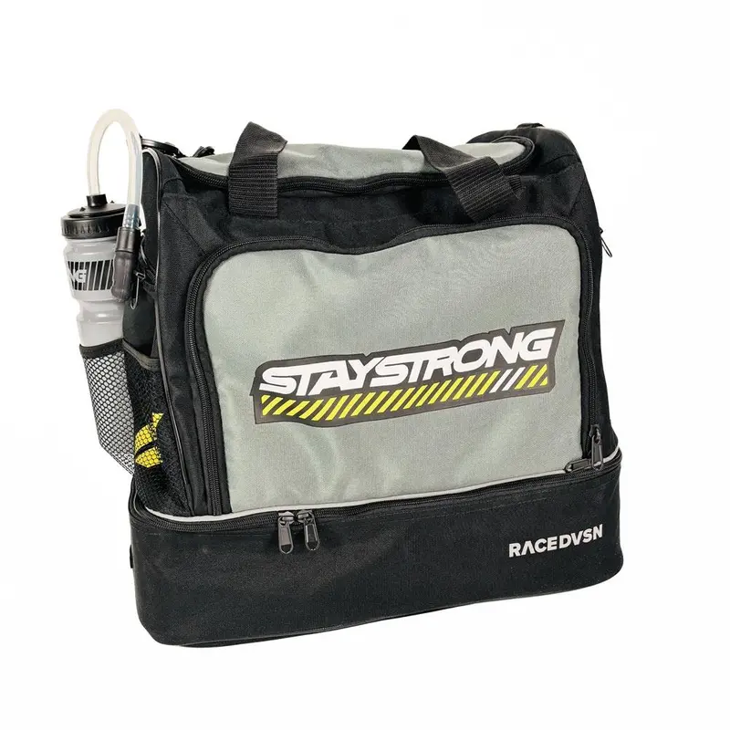 Stay Strong Chevron Kit/Helmet Bag - Black And Grey 1
