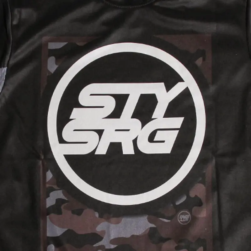 Stay Strong Custom Camo Youth Race Jersey - Camo 5