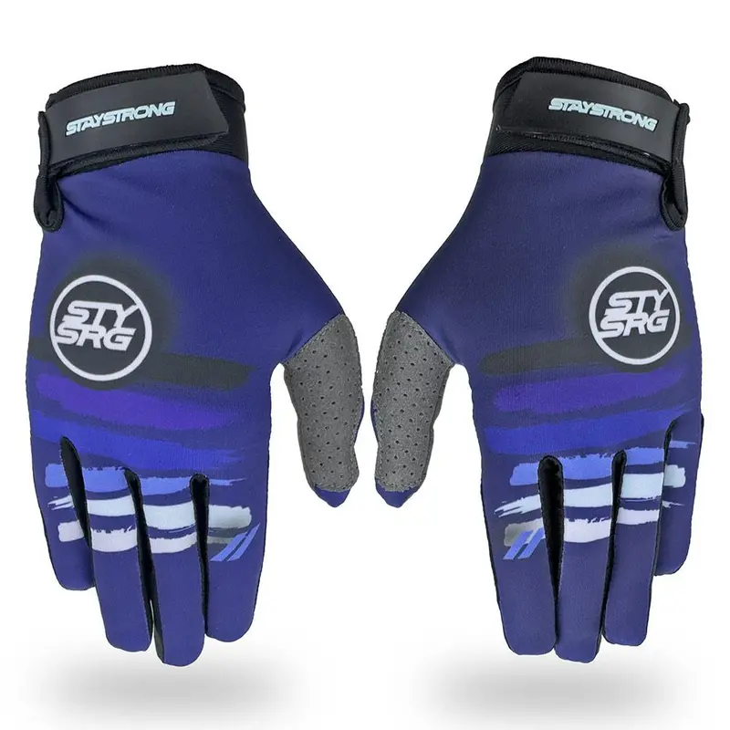 Stay Strong Paint Gloves - Navy 1