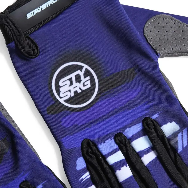 Stay Strong Paint Youth Gloves - Navy 3