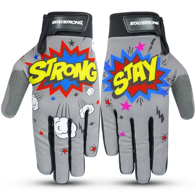 Stay Strong Pow Gloves - Grey 1