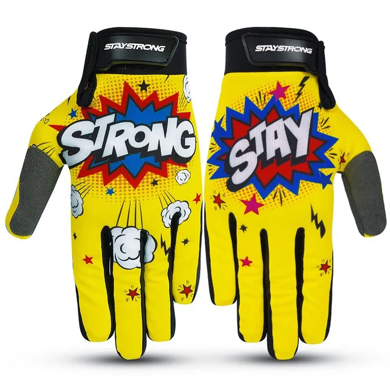 Stay Strong Pow Gloves - Yellow 1