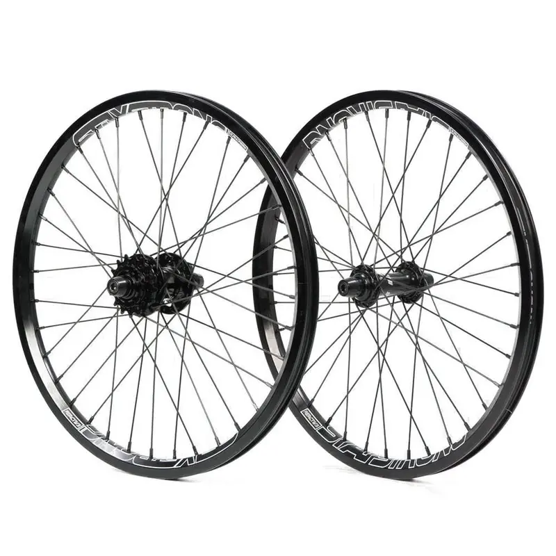 Stay Strong Reactiv 2 20" Disc Race Wheelset - Black/ 1.5" 1