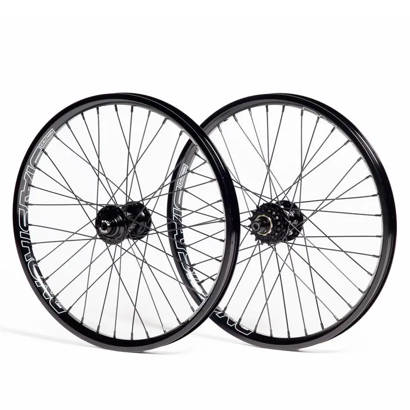 Stay Strong Reactiv 2 20" Disc Race Wheelset - Black/ 1.75" 1