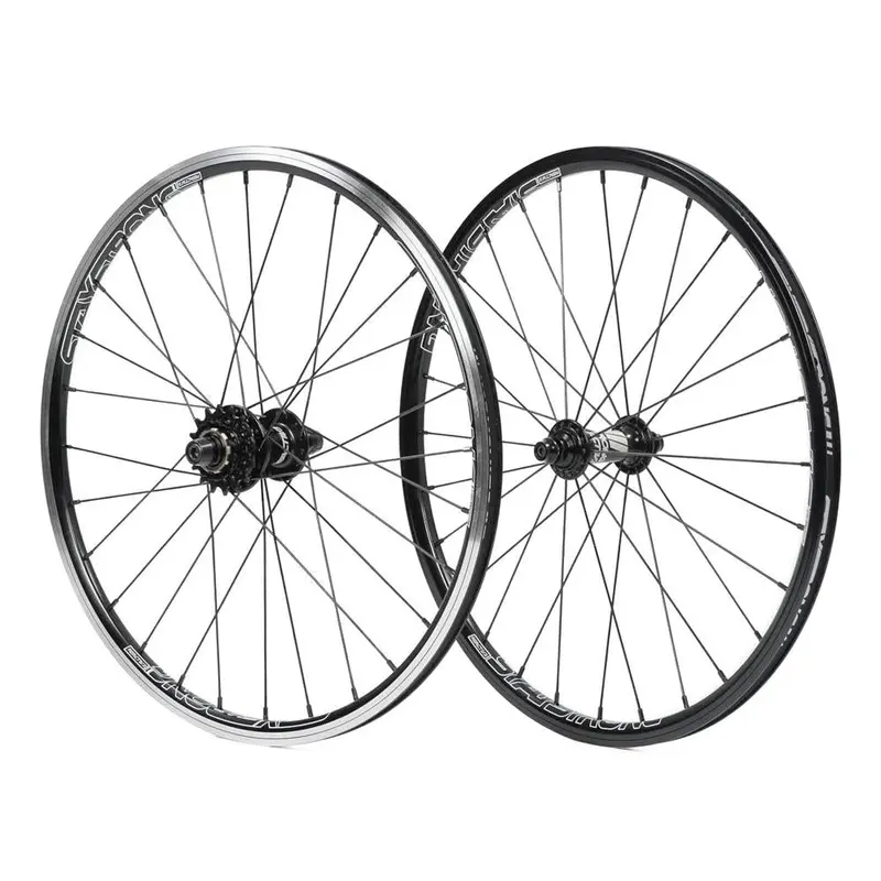 Stay Strong Reactiv 2 20" Race Wheelset - Black/ 1-1/8" 1