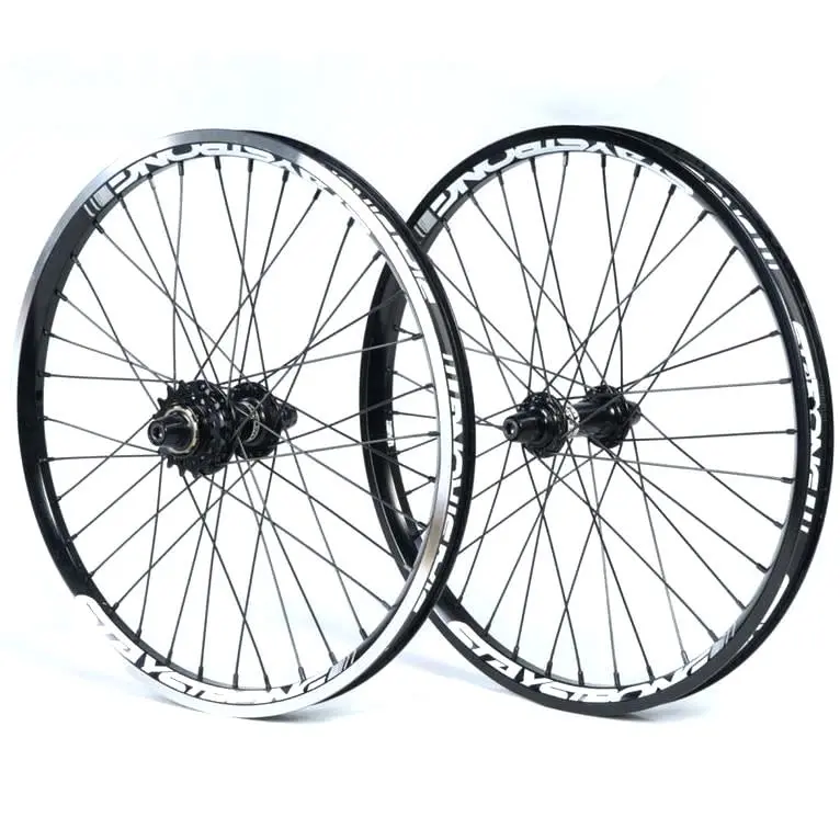 Stay Strong Reactiv 2 20" Race Wheelset - Black/ 1.75" 1