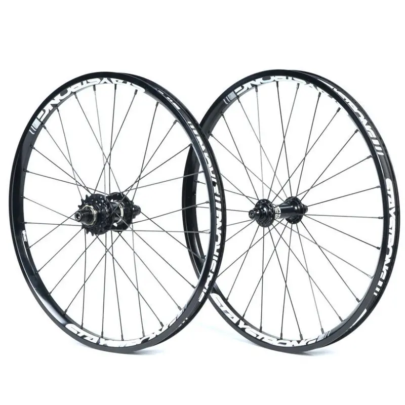 Stay Strong Reactiv 2 20" Race Wheelset - Black/ 24X1.75" 1
