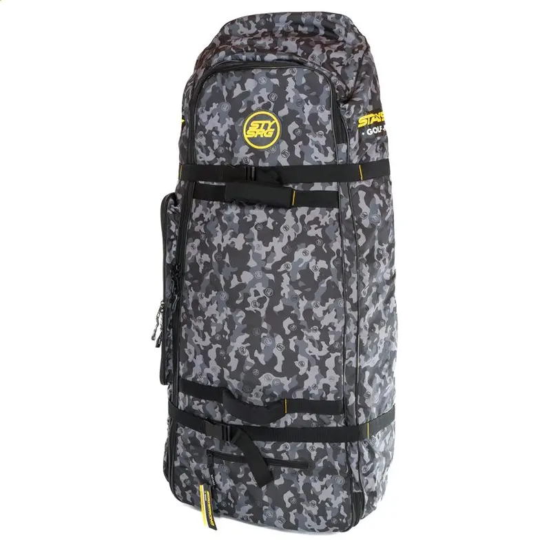 Stay Strong V2 Pro Series Golf/Bike Bag - Black/Grey Camo 1
