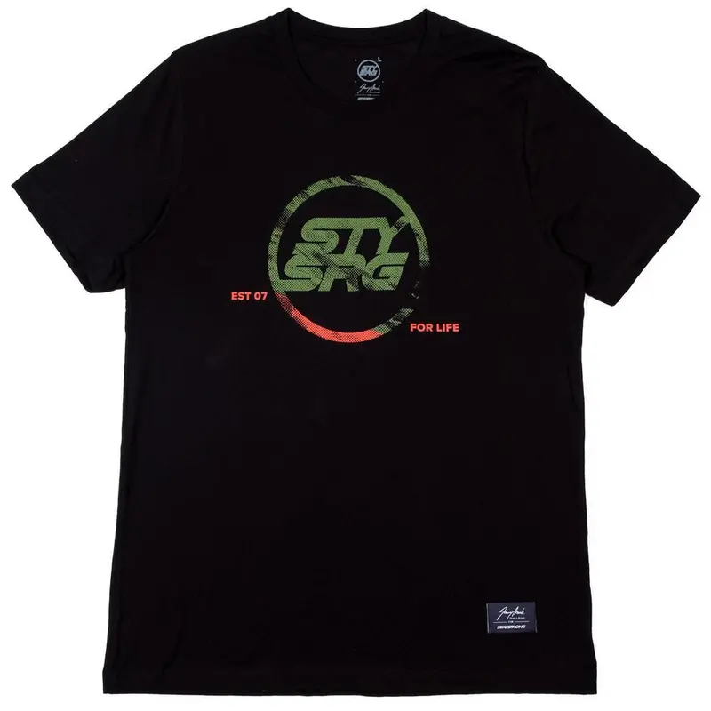 Stay Strong X Jonny Mole Distressed Icon T-Shirt - Black 1