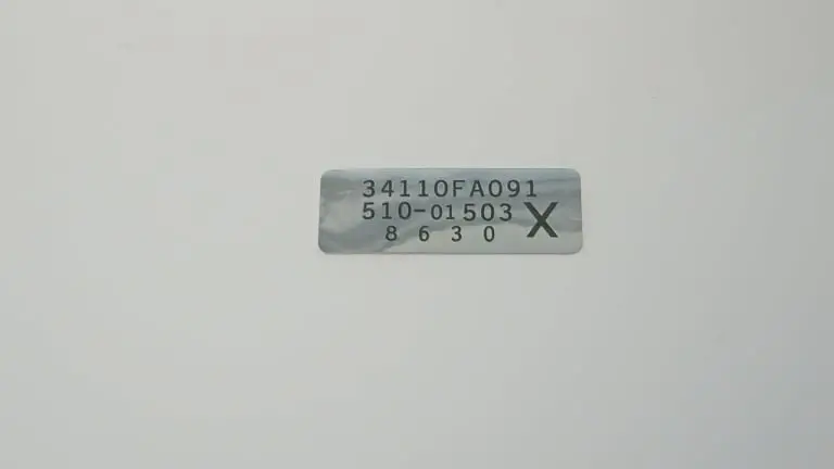 Steering Rack Stickers For Subaru 1