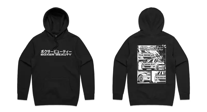 Sti Bw Panel - Hoodie 1