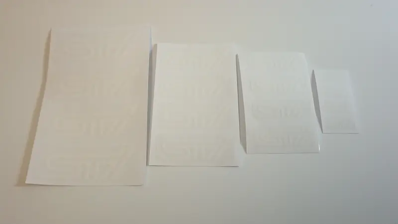 Sti Logo Clear Suspension Stickers 1